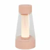 LORALI Lampe à poser Luminaires Lucide LED Rose, 1 lumière