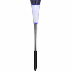 Lot de 5 bornes d'éclairage Globo VENTA LED Clair, 1 lumière, Changeur de couleurs