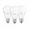 Lot de 3 E27 8,5 Watt 2700 Kelvin 806 Lumen
