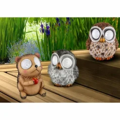 Lot de 12 lampes solaires Globo LED Clair, 2 lumières