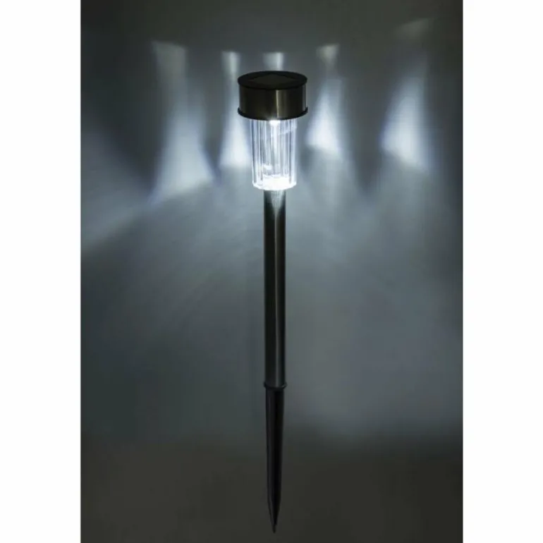 Lot de 7 lampes solaires Globo ADEL LED Clair, 1 lumière