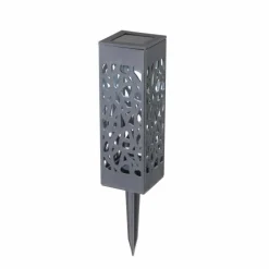 Lot de 16 lampes solaires Globo ARRGO LED Anthracite, 1 lumière