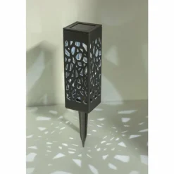 Lot de 16 lampes solaires Globo ARRGO LED Anthracite, 1 lumière