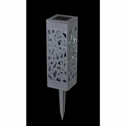 Lot de 16 lampes solaires Globo ARRGO LED Anthracite, 1 lumière