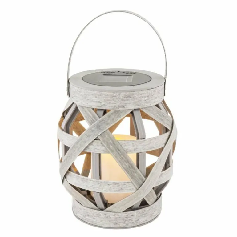 Lot de 9 lampes solaires Globo SCHADE LED, 1 lumière