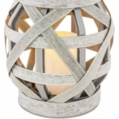 Lot de 9 lampes solaires Globo SCHADE LED, 1 lumière