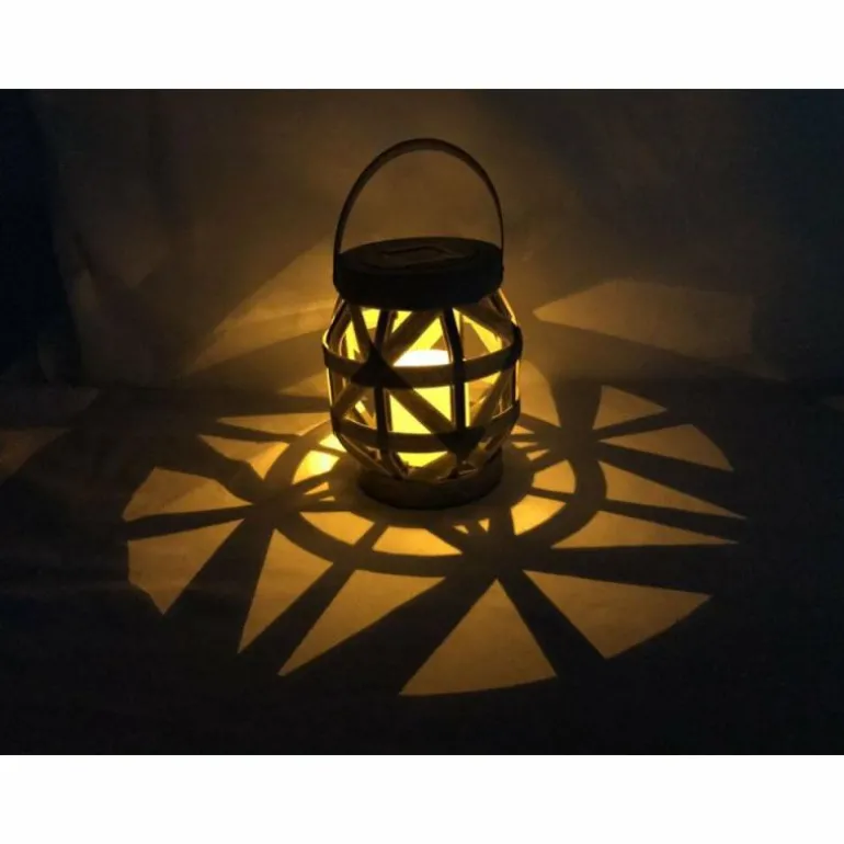 Lot de 9 lampes solaires Globo SCHADE LED, 1 lumière