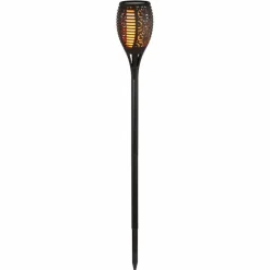 Lot de 9 lampes solaires Globo SOLAR LED Noir, 54 lumières