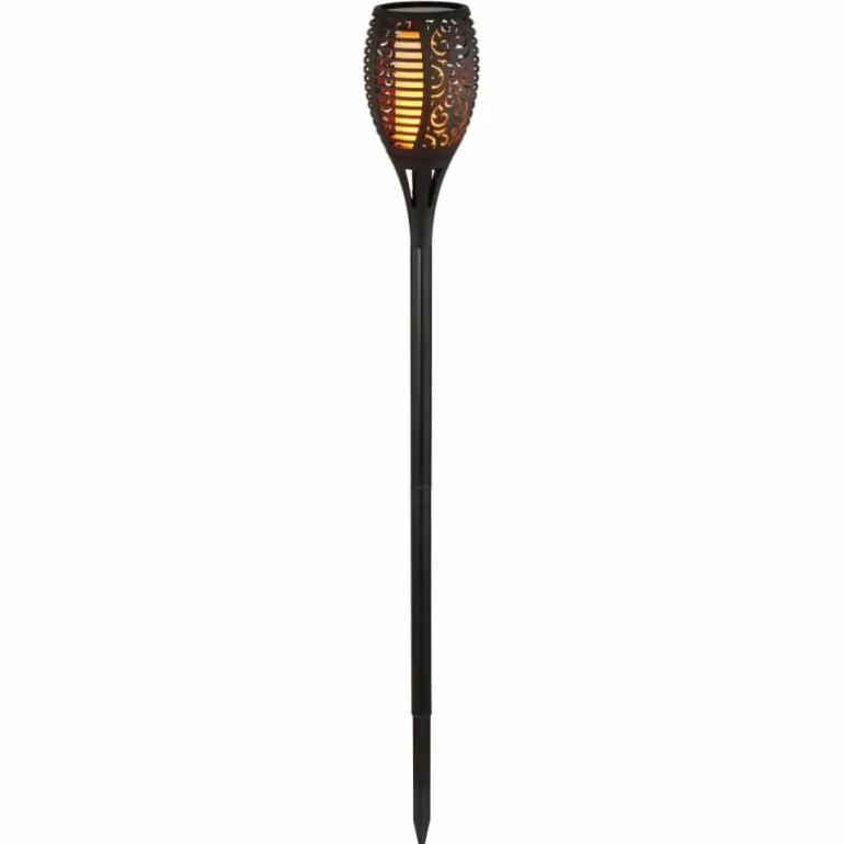 Lot de 9 lampes solaires Globo SOLAR LED Noir, 54 lumières