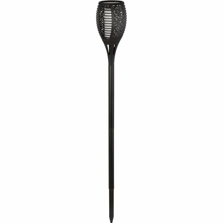 Lot de 9 lampes solaires Globo SOLAR LED Noir, 54 lumières