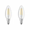 Lot de 2 Osram LED E14 4 Watt 2700 Kelvin 470 Lumen