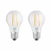 Lot de 2 Osram LED E27 6 Watt 2700 Kelvin 806 Lumen
