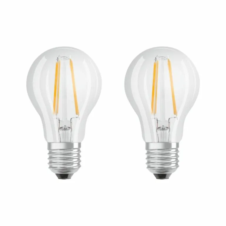 Lot de 2 Osram LED E27 6 Watt 2700 Kelvin 806 Lumen