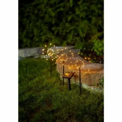 Luminaire déco Eglo Z_SOLAR LED Noir, 90 lumières