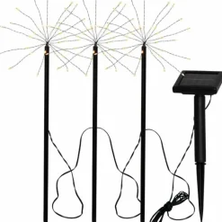 Luminaire déco Eglo Z_SOLAR LED Noir, 90 lumières