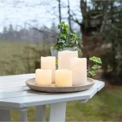 Luminaire déco Eglo Z_SOLAR LED Beige, 5 lumières, Télécommandes