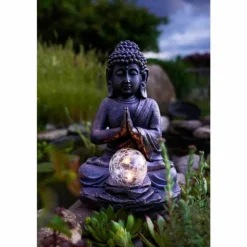 Luminaire déco Eglo Z_SOLAR LED Gris, 1 lumière