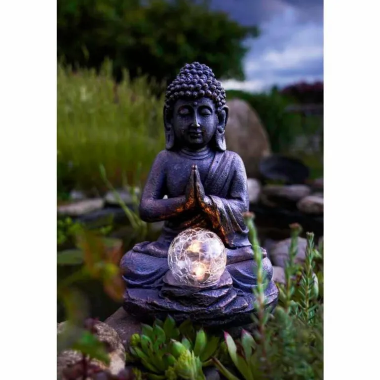 Luminaire déco Eglo Z_SOLAR LED Gris, 1 lumière