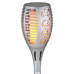 Luminaire déco Globo SOLAR LED Argenté, 36 lumières