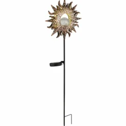 Luminaire déco Globo SOLAR LED Noir, 1 lumière