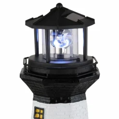 Luminaire déco Globo SOLAR LED Noir, Blanc, 1 lumière