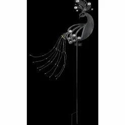 Luminaire déco Globo SOLAR LED Argent Oxydé, Noir, 39 lumières