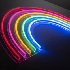 Luminaire déco Leuchten-Direkt NEON-RAINBOW LED Multicolore, 1 lumière