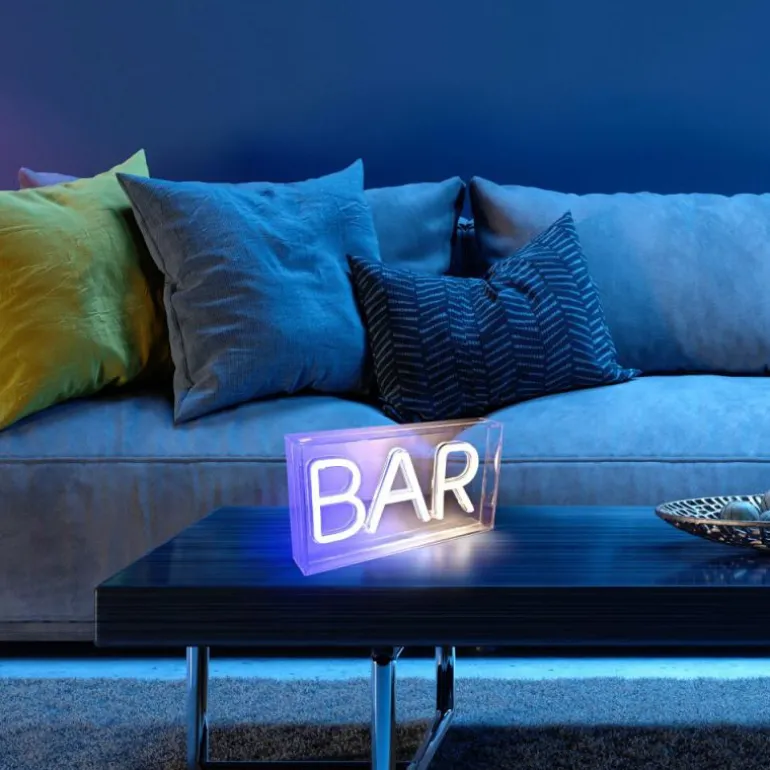 Luminaire déco Leuchten-Direkt NEON-BAR LED Transparent, 1 lumière