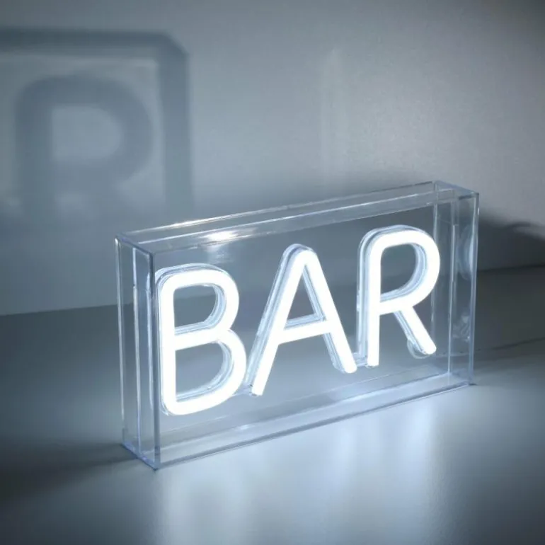 Luminaire déco Leuchten-Direkt NEON-BAR LED Transparent, 1 lumière
