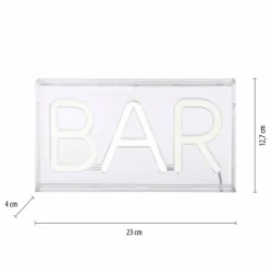 Luminaire déco Leuchten-Direkt NEON-BAR LED Transparent, 1 lumière