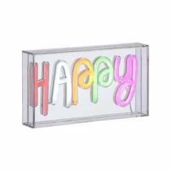 Luminaire déco Leuchten-Direkt NEON-HAPPY LED Transparent, 1 lumière