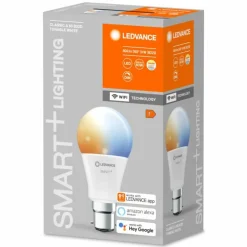 Luminaires Ledvance B22d 9 Watt CCT (couleurs réglables) dimmable 806 Lumen