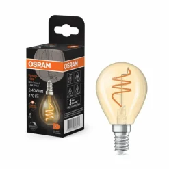 Luminaires Osram E14 4.9 Watt blanc chaud dimmable 470 Lumen