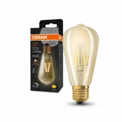 Luminaires Osram E27 LED 6.5 Watt blanc chaud dimmable 725 Lumen