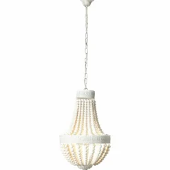 Lustre Brilliant Liba Blanc, 3 lumières