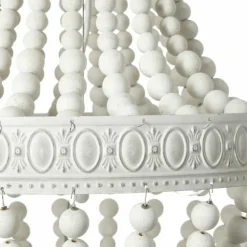 Lustre Brilliant Liba Blanc, 3 lumières