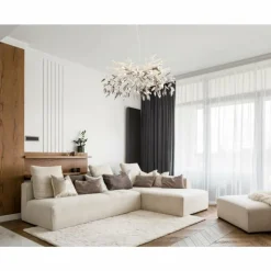 Lustre Globo DANNA Chrome, 8 lumières