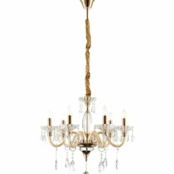 Lustre Globo MELISSA Or, 6 lumières