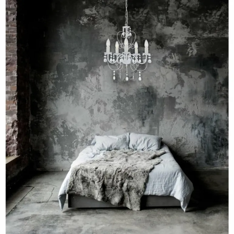 Lustre Globo PINJA Blanc, 5 lumières