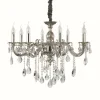Lustre Ideal Lux IMPERO SP8 Argenté, 8 lumières