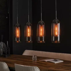 lustre Lalora Anthracite, 4 lumières
