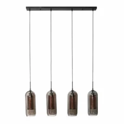 lustre Lalora Anthracite, 4 lumières