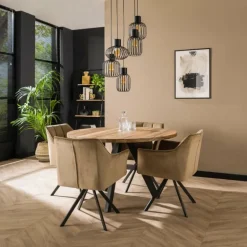 lustre Lalora Anthracite, 5 lumières