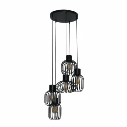 lustre Lalora Anthracite, 5 lumières