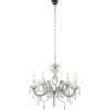 Lustre Lucide ARABESQUE Blanc, 5 lumières