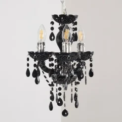 Lustre Malmback Noir, 3 lumières