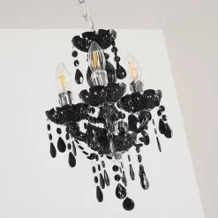 Lustre Malmback Noir, 3 lumières