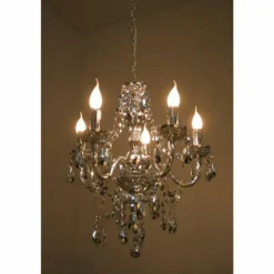 Lustre Reality Transparent, 5 lumières