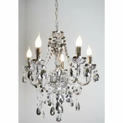 Lustre Reality Transparent, 5 lumières