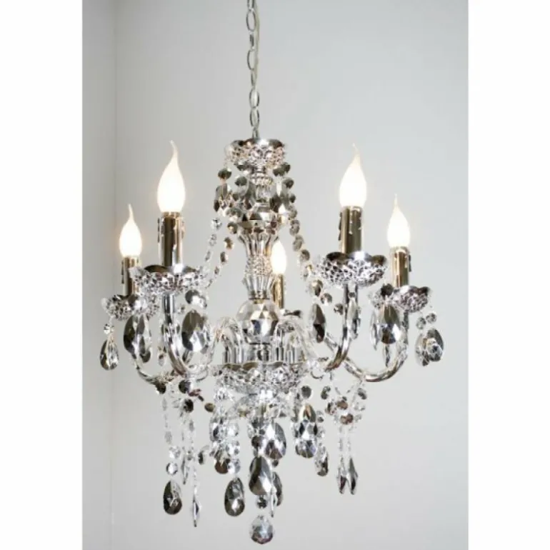 Lustre Reality Transparent, 5 lumières